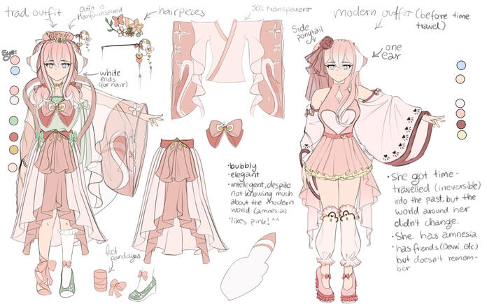 reference sheet